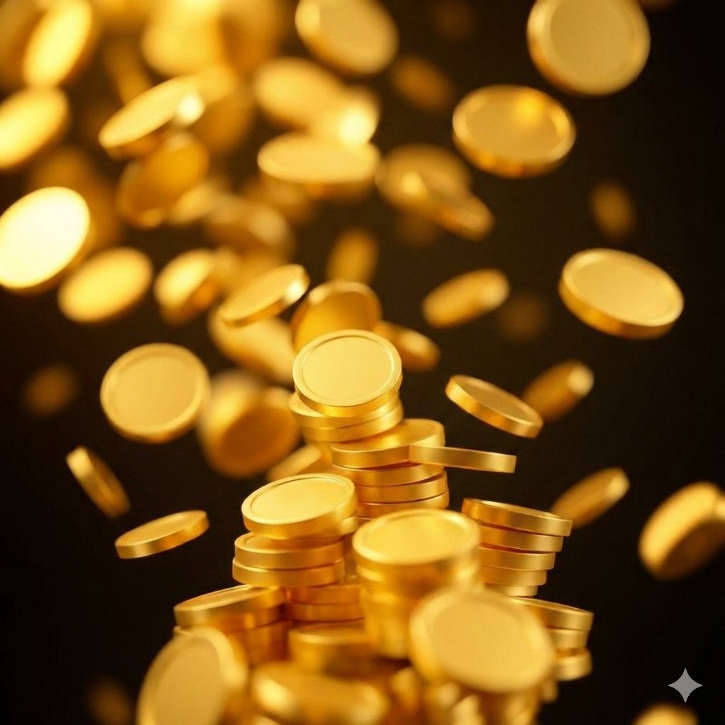 Gold coins